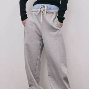 Pantalon de jogging ample pour homme, style streetwear, avec cordon de serrage, impression de logo personnalisée, collection 2026 - Product Image 5