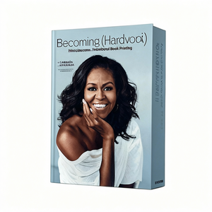 Becoming (Couverture rigide) par l'auteure Michelle Obama Impression personnalisée de livres à couverture rigide - Product Image 2