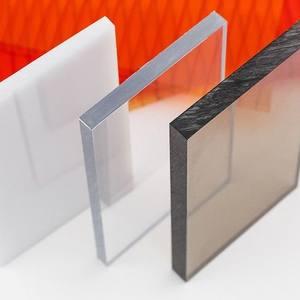 Lámina de Policarbonato Sólido Directo de Fábrica, Anti-UV, Resistente a los Arañazos, Alta Transparencia, Fácil Instalación para Techos de Invernaderos - Product Image 1