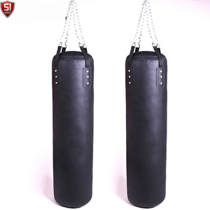 Sac de frappe lourd personnalisable en cuir PU PVC 25KG Léger pour l'entraînement – Créez votre propre design - Product Image 2