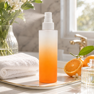 Fabricante Vietnamita de Botellas Cosméticas de PET Esmerilado Ombre Personalizadas con Tapa de Pulverización para Tónico y Bruma Corporal - Product Image 6