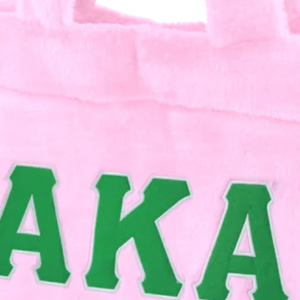 AKA Fur Tote Bag Pink with Green Soft Plush Shoulder <b>Handbag</b> Large Capacity Casual Shopping Travel Everyday Carry Fashion Tote - Product Image 5
