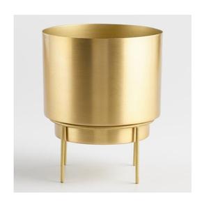 Support de pot de fleurs haut en métal doré, style nordique, pour décoration intérieure et jardin, nouvelle collection, vente chaude usine - Product Image 4