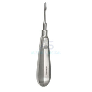 Élévateur dentaire manuel professionnel en acier inoxydable, conception à pointe fine, poignée ergonomique, pour la séparation des dents contrôlée en usage clinique - Product Image 3