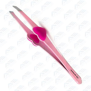 Eyebrow Tweezers Facial Hair Beauty Instrument High Quality Eyebrow Tweezers <b>Clip</b> Stainless Steel Makeup Tool - Product Image 3