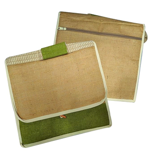 Stylish Corporate Jute <b>File</b> Organizer Bag for Business Documents - Product Image 6