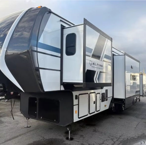 Prêt à être expédié : Caravane tout-terrain A1p1ne Ava1lanche 390DS, 5ème roue, camping-car, motorhome, remorque, en acier inoxydable de qualité industrielle - Product Image 1
