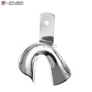 Bandeja de Impresión Dental de Calidad Premium con Borde L5 Perf. (Infantil) Talla XS Acero Inoxidable Reutilizable Autoclavable Ortodoncia - Product Image 2