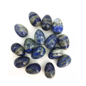 Huevo Yoni de Piedra Natural de Lapislázuli, Huevo de Jade Semiprecioso para Protección Energética, Ejercicio Vaginal, Tallado, Feng Shui Directo - Product Image 4