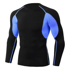 OEM <b>Design</b> Half Sleeve And Full Sleeves Options <b>Compression</b> Gym <b>Shirts</b> <b>Custom</b> Logo BJJ Rash Guard MMA Sublimated for Men - Product Image 1