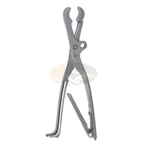 Pince à os en acier inoxydable, instrument chirurgical orthopédique manuel, pince à maintenir les os, instrument de chirurgie vétérinaire réutilisable - Product Image 4
