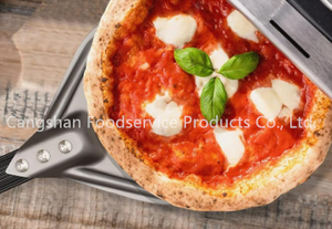 Ustensiles de cuisine Henry Foodservice, pelle à pizza perforée en argent, carrée et ronde, pour la maison et la cuisine, outils à pizza - Product Image 3
