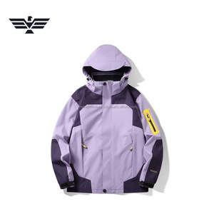 Chaqueta de Invierno para Hombre, con Logotipo Personalizado, de Lona Delgada, Estilo Urbano, Transpirable, Resistente al Viento, Servicio OEM, Diseño Color-Block - Product Image 4