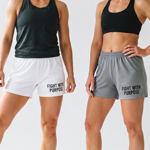 Pantalones Cortos Deportivos para Entrenamiento de Fútbol Femenino, 100% Poliéster, Personalizables con Nombre - Product Image 6