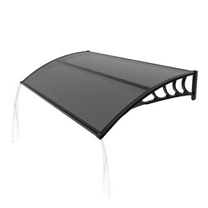 Toldo para Ventana de 40x60 Pulgadas con Protección UV contra Lluvia y Nieve, con Drenaje, para Entrada de Puerta, Accesorios para Puertas y Ventanas Exteriores - Product Image 1