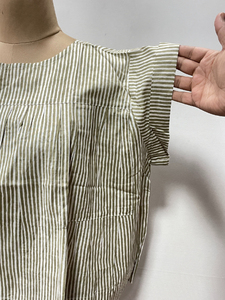 Women’s Cotton Block Print Wrap Top Summer Blouse Tie <b>Shirt</b> Lightweight <b>Boho</b> Resort Wear Tops Gift for Her - Product Image 5