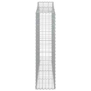 Panier gabion galvanisé argenté 78,7 x 11,8 x 47,2 po en treillis métallique - Product Image 4