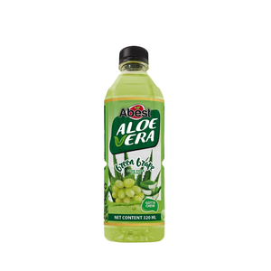 Jus d'aloe vera faible en gras avec pulpe, saveur raisin, 500 ml x 24 bouteilles, fabricant vietnamien, OEM, ODM, marque privée, vente en gros - Product Image 2