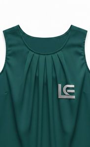 Regular Length <b>Silk</b>/Cotton Satin Plain Dyed Eco-Friendly Breathable Front Logo Customizable Women's Tank <b>Tops</b> - Product Image 2