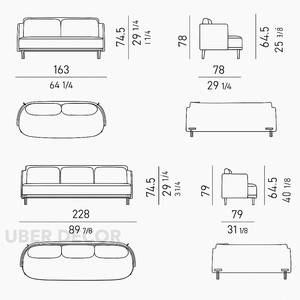 Juego de sofá de sala de estar de lujo con sofá de ensueño parisino de estilo Rural francés contemporáneo - Product Image 1