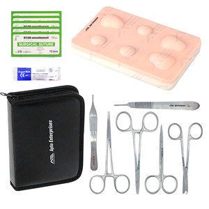 Students Manufacturers Supplier Medic Instruments Equipments Medical Students Surgical <b>Suture</b> Complete Practice Surgical <b>Kit</b> - Product Image 1