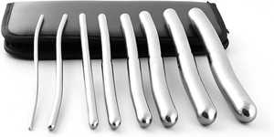 Offre Spéciale : Kit de Dilatateurs Utérins Hegar 3mm-18mm, Instruments Chirurgicaux Diagnostiques Double Embout en Acier Inoxydable - Product Image 3