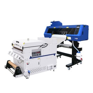 เครื่องพิมพ์ DTF <span class=keywords><strong>รุ่น</strong></span><span class=keywords><strong>ล่าสุด</strong></span> ขนาด 60 ซม. พร้อมหัวพิมพ์คู่ I3200 หรือ Xp600 และเครื่องเขย่าผง สำหรับการพิมพ์ลายลงบนฟิล์มเสื้อยืด - Product Image 2