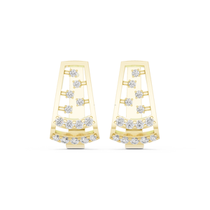 Ryega Jewels 14k Double Layer <b>Pearl</b> Rhinestone Drop <b>Earrings</b> - Product Image 6