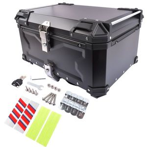 Universal 65L Black Top Box Luggage Storage for BMW for Honda Yamaha Motorbike Tail Boxes - Product Image 2