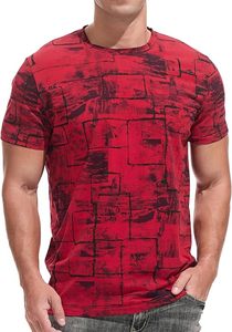 T-shirts personnalisés en coton épais 100 % pour hommes, design par sublimation, style décontracté streetwear, manches courtes, col rond - Product Image 6