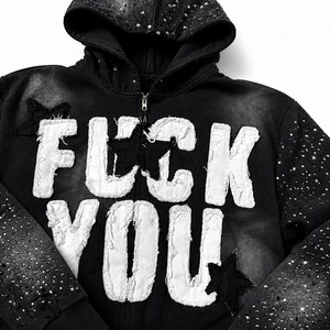 New Latest Design Made in Pakistan Rhinestone Hoodies OEM Service Wholesale <b>Men</b> Rhinestone Hoodies <b>Thermal</b> - Product Image 5