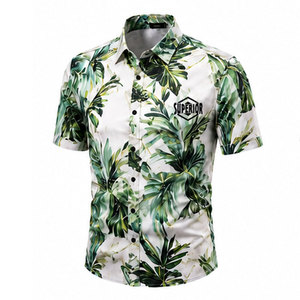 Camisa de Hombre con Estampado Digital de Lujo, Tela de Alta Calidad, Corte Moderno, Material Transpirable para un Estilo Casual Elegante y para Fiestas - Product Image 1