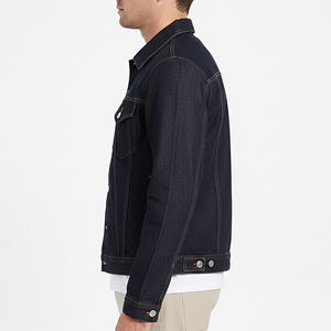 Nouvelle veste en jean décontractée à col rabattu style High Street 2025 – Tendance Streetwear Hip Hop pour l'hiver - Product Image 2