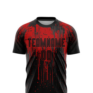 Uniforme de Fútbol Transpirable con Estampado de Manga Corta, Último Diseño, Nuevo Estilo, Uniforme de Fútbol de Primera Calidad - Product Image 4