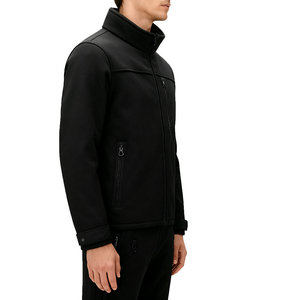 Chaqueta de Forro Polar Personalizada, Nuevo Diseño, Transpirable, Resistente al Viento, de Alta Calidad, para Invierno, con Cuello Alto y Cierre de Cremallera para Hombre - Product Image 5