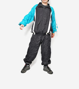 Conjunto de Chaqueta y Pantalón Impermeable de Secado Rápido con Estampado Personalizado, Chaqueta Cortavientos de Nailon, Chándal Deportivo Reflectante para Hombre - Product Image 4