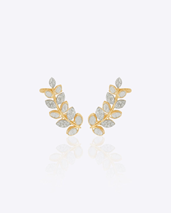 Pendientes Solara, elegantes pendientes colgantes en tono dorado para mujer, para fiesta, boda, noche, joyería de moda, regalo - Product Image 4