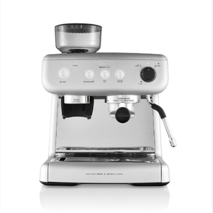 Machine à café automatique programmable moderne de style français, en acier inoxydable, électrique, classe énergétique écoénergétique - Product Image 2