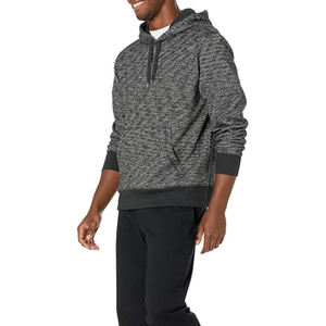 Sweat à capuche pour homme de haute qualité, décontracté, athlétique, hiver, logo frontal uni, French Terry, streetwear, polyester/coton - Product Image 4