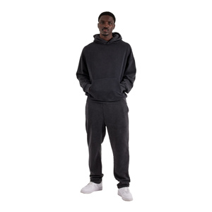 Vente en gros de sweats à capuche pour hommes de haute qualité, coupe classique, streetwear, entièrement zippés, imperméables, respirants, en tissu polaire, avec poche - Product Image 2