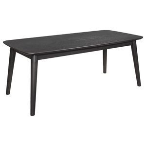 Ensemble table basse rectangulaire 3 pièces noir Bivens pour le salon - Product Image 3