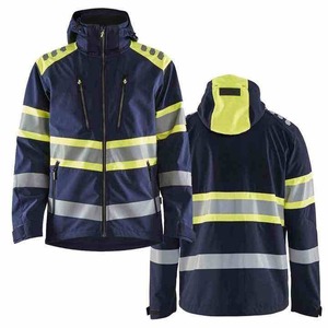 Custom Designed High Quality Zipper Safety <b>Jacket</b> Customized Working Safety Outfit with Reflective Feature for <b>Workers</b> - Product Image 6