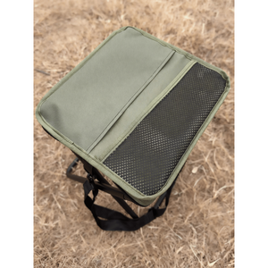 Sgabello da Campeggio Portatile in Materiale Oxford, Sedia Pieghevole Compatta e Resistente per Pesca, Escursionismo, Barbecue e Attività all'Aperto - Product Image 4