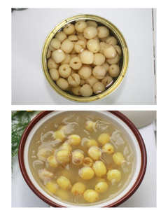 Semillas de Loto Dulces y Tiernas Enlatadas en Almíbar de Vietnam, Perfectas para Cocinar o Disfrutar Directamente de la Lata - Product Image 3