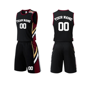 Maillot de basketball personnalisé par sublimation, faible MOQ, ensemble uniforme d'équipe, tenue de basketball, uniformes de basketball - Product Image 6