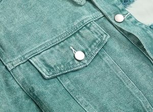 Veste en jean pour homme, 100% coton, logo personnalisé, haute qualité, respirante, écologique, séchage rapide, pour usage extérieur, vente en gros - Product Image 5
