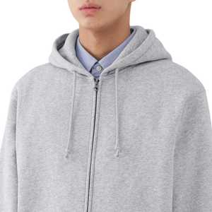 Sweat-shirts à capuche zippés imprimés personnalisés avec logo, 100 % coton molletonné, coupe ample, respirants, haute qualité, très demandés - Product Image 5