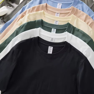 เสื้อยืดผู้ชายคุณภาพสูง ผ้าฝ้ายเจอร์ซีย์ 100% แบบสั่งทำพิเศษ เป็นมิตรต่อสิ่งแวดล้อม ระบายอากาศได้ดี น้ำหนัก 180 กรัม ทรงปกติ แขนสั้น คอกลม ลายเรียบ - Product Image 1