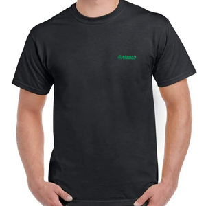 T-shirts pour hommes en coton biologique 100% de qualité supérieure Coupe classique à manches courtes T-shirts décontractés de couleur unie à la mode pour hommes - Product Image 4