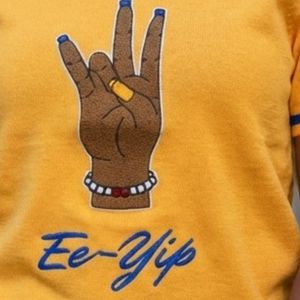 Ee-Yip V-Neck Sweater Premium Knit Pullover <b>Long</b> Sleeve Casual Fashion Top Soft Warm Vintage Style Streetwear Apparel for Women - Product Image 5